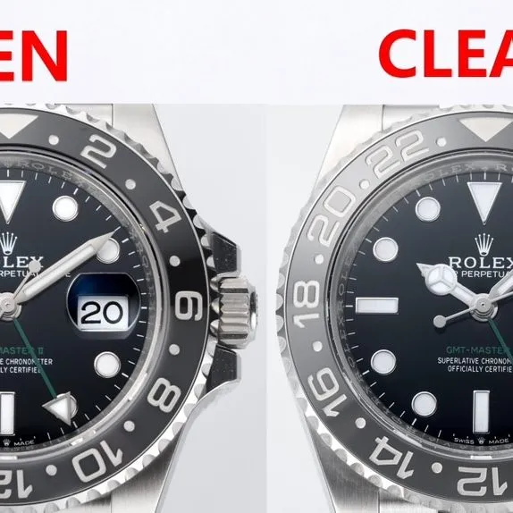 C factory Rolex top collectible watches GMT II black gray circle 126710 true and false comparison review appearance of the real picture