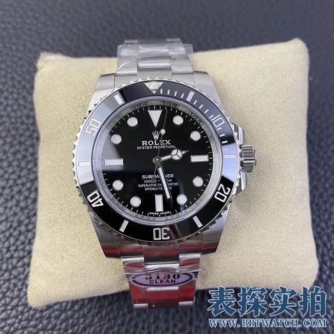 Factory C Rolex Black Submariner high-quality latest version bezel_price_style picture_quality bottom cover