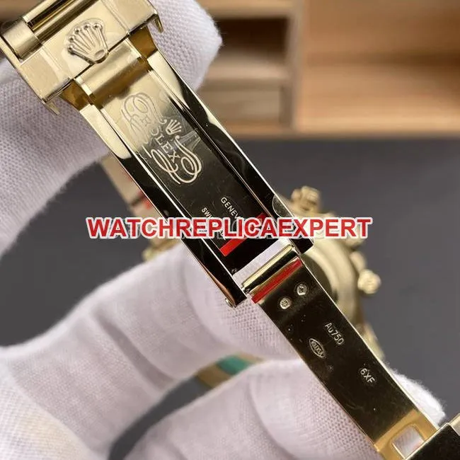 1:1replica watch CBD factory RolexDaytona4130 mechanical gold plate 40mmclasplive photos