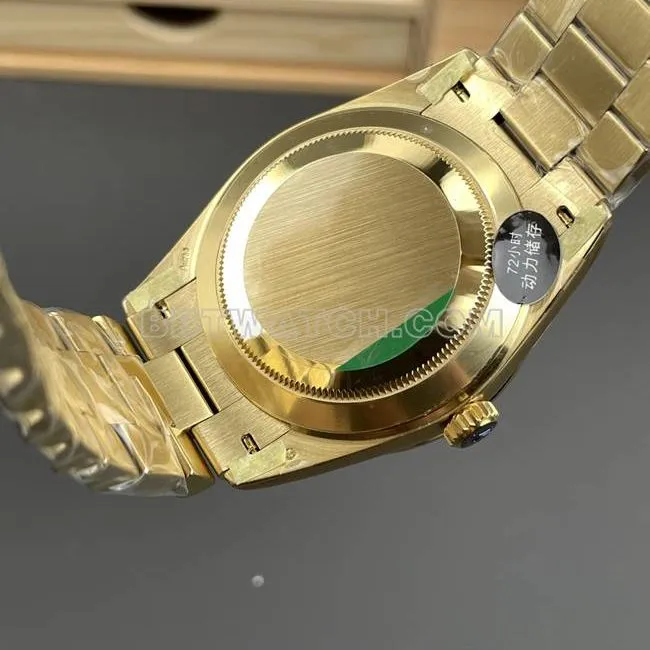 1:1replica watch CBD factory Day-DateRolex3255 mechanical mother-of-pearl disc 40mmside live photo
