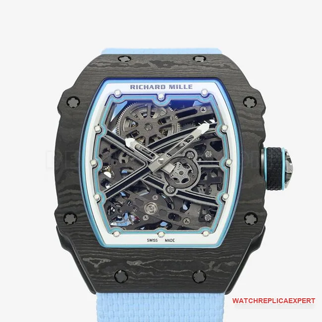 top-tier watch UMI factory Richard Mille hollow dialRM067-02caseback live photo
