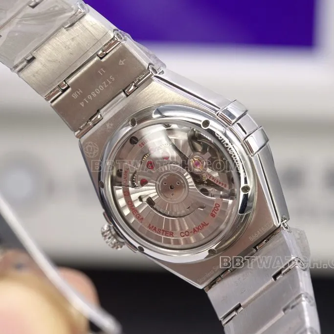 TW Omega collectible watches Constellation Women's 29mm Bezel Diamond Mother of Pearl Face