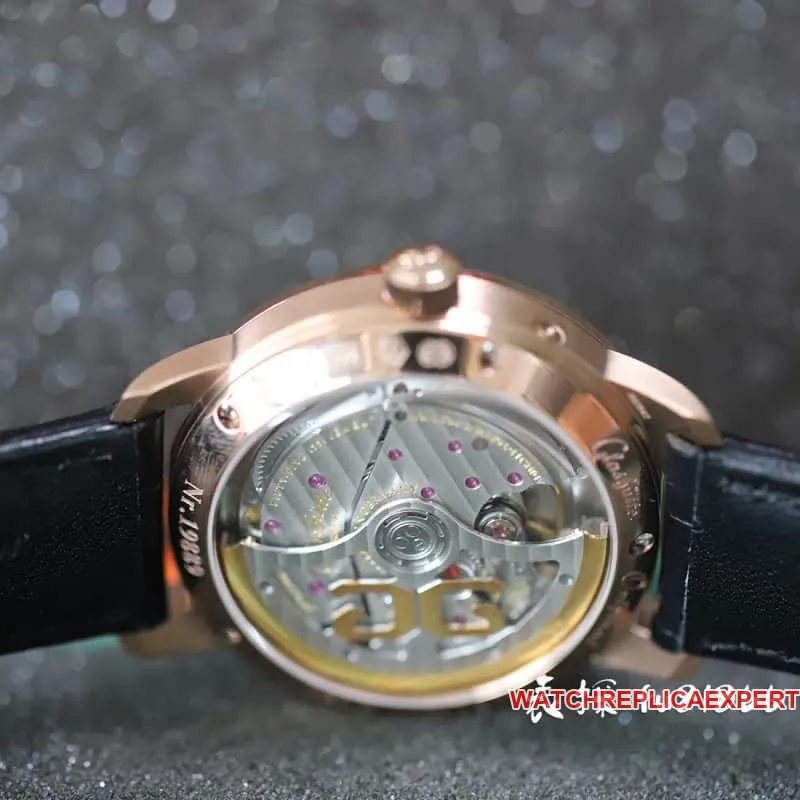 GF Glashütte Moonphase collectible watches Review High-value Business Model Front View