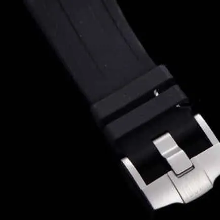 collectible watch factory AP 15707 black luminous ceramic classic watch detailed images