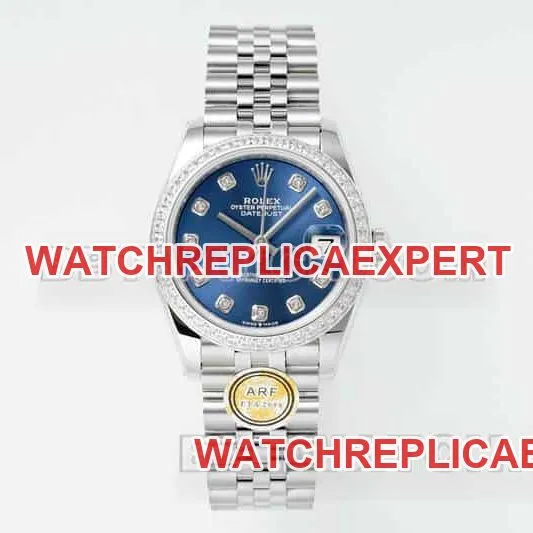 ARF FactoryRolex log 1:1super cloneblue dialdiamond bezel31mm five grid link 278384caseback live photo