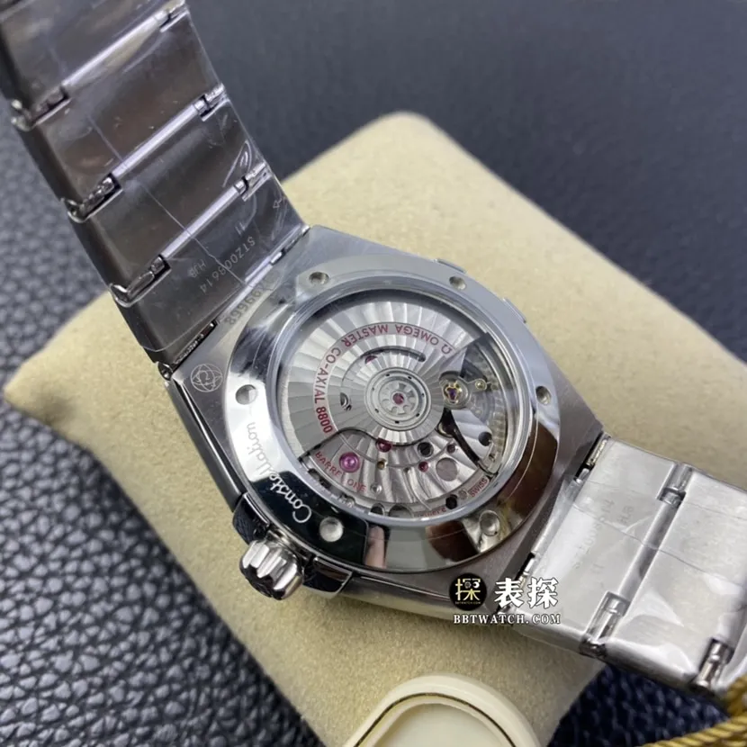 Omega Constellation watch men's silver dialsteel bracelet pictures and prices side live photo