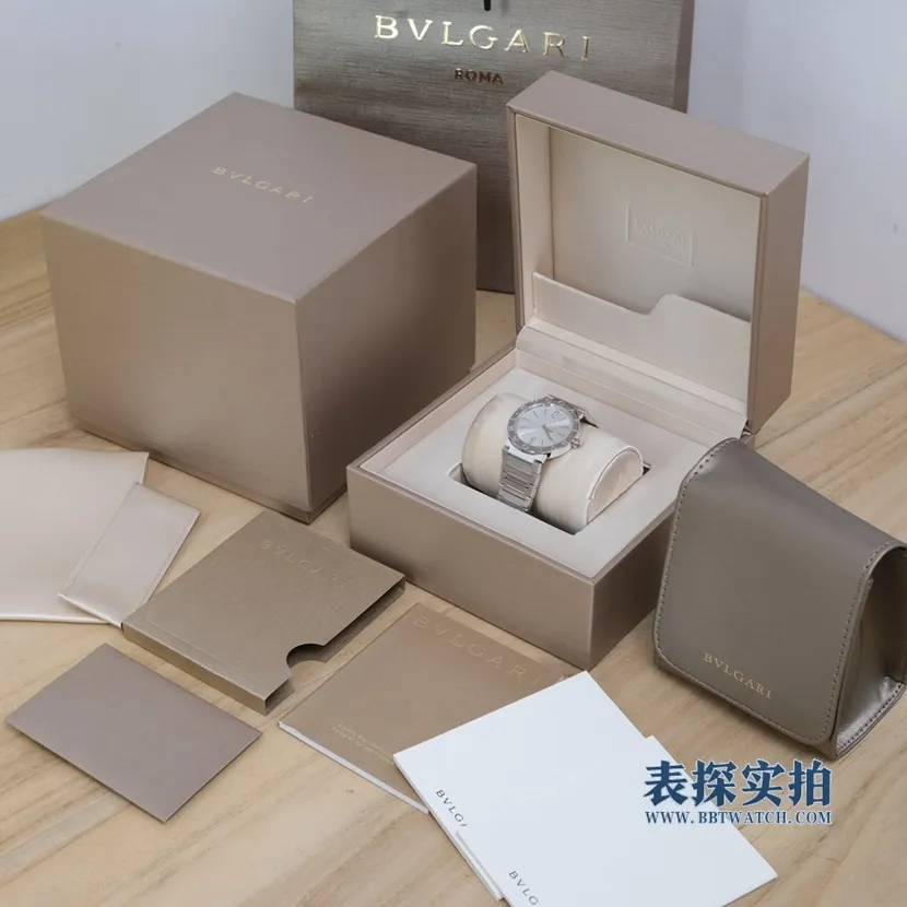 top-tier replicaBvBvlgari white steel ladies quartz watch details