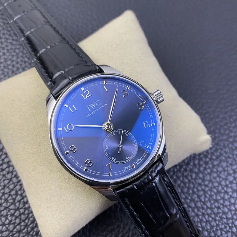 YL Factory IWC Watch Portuguese Automatic Small Seconds Men's Mechanical Wristwatch Side View