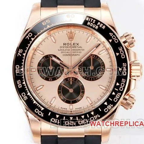 watch DaytonaJF factory Rolexrose gold disc rose gold case 4131 mechanical braceletlive photos