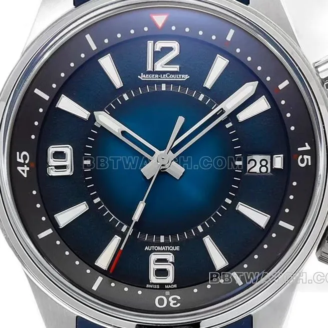 BLS factory Jaeger-LeCoultre Beichen 1:1top-tier replicablue dial rubber model 906868Jside live photo