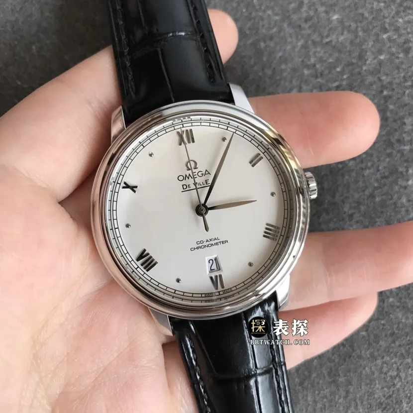 Omega Diefei top-tier 1:1super watch men's white dialleather strap model pictures and prices braceletlive photos