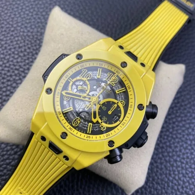 Dachang high-quality ZF Hublot watch Big Bang series color ceramic watch front view