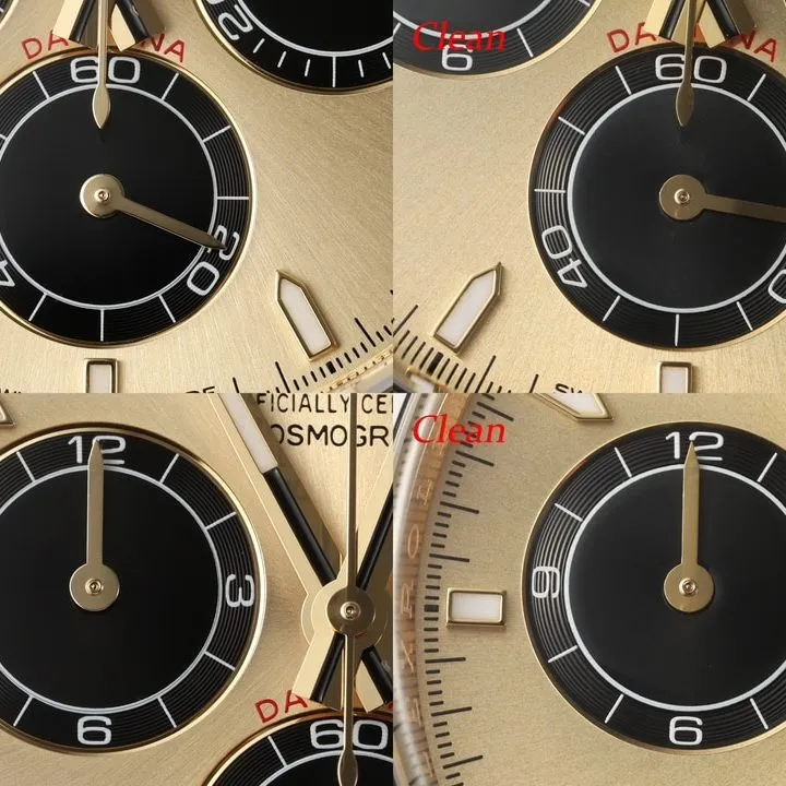 C Factory Rolex Top Daytona 4131 Shawn Yue 126518 Real vs. Fake Comparison Review High-Quality Photos
