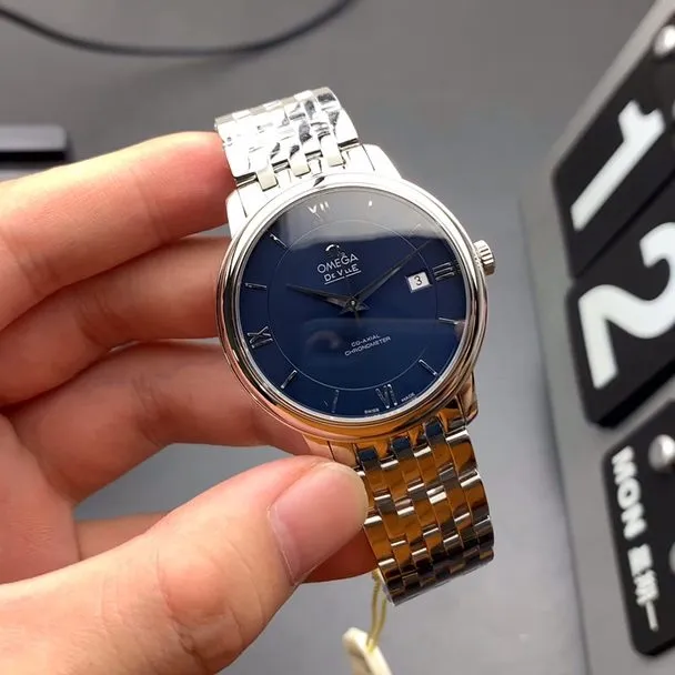 Omega De Ville De Ville Prestige Co-Axial 41mm Blue Men Automatic