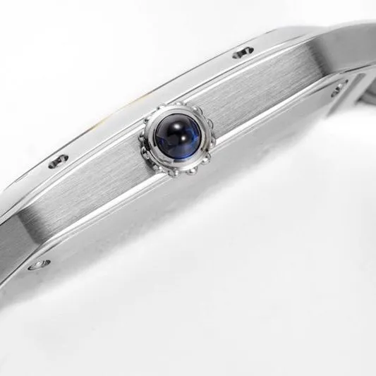 Cartier high-quality watch Cartier Santos SANTOS-DUMONT series WSSA0022 couple watch front view