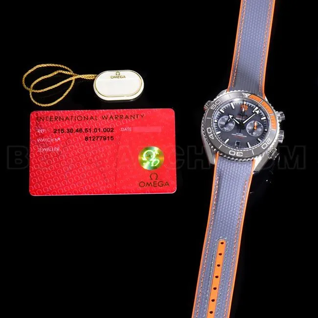 collectible watch N1 factory SeamasterOmega 600m gray plate rubber braceletcaseback live photo