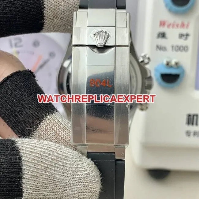 collectible watch RolexQF factory Daytonablack dial4131 mechanical rubber braceletbraceletlive photos