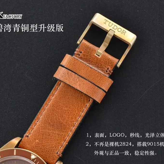 watch xfTudorbronze Biwan series comparison genuine review dial front view