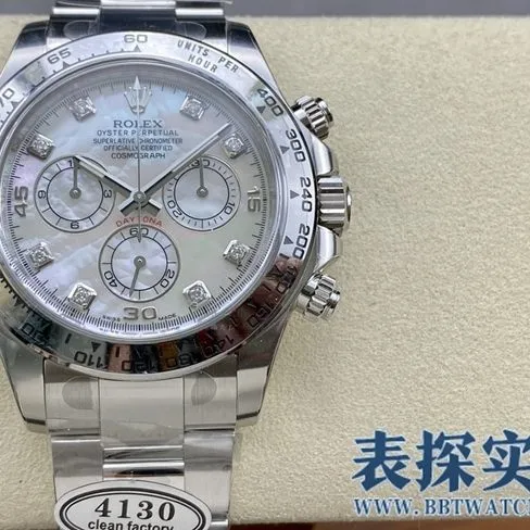C factory Rolex moissanite real mica dialDaytonatop-tier _price_picture_how is the quality front