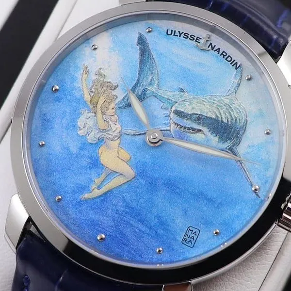 Athens watch gilt classic series 3203-136LE-2/MANARA.04detail shots