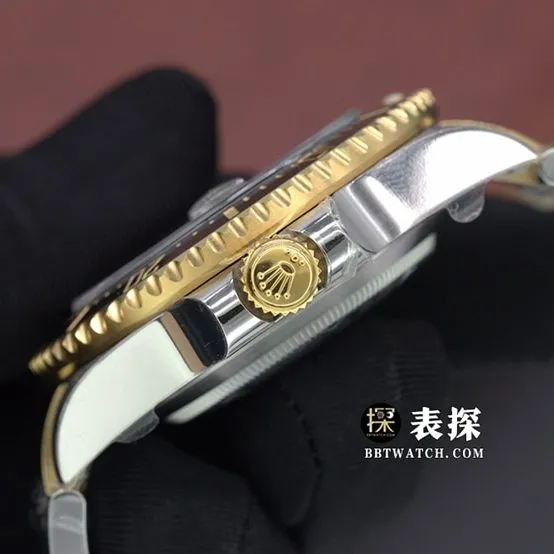 VS Factory Sea-Dweller Rolex1:1replica watch black dial gold steel bracelet model m126603-0001clasplive photos