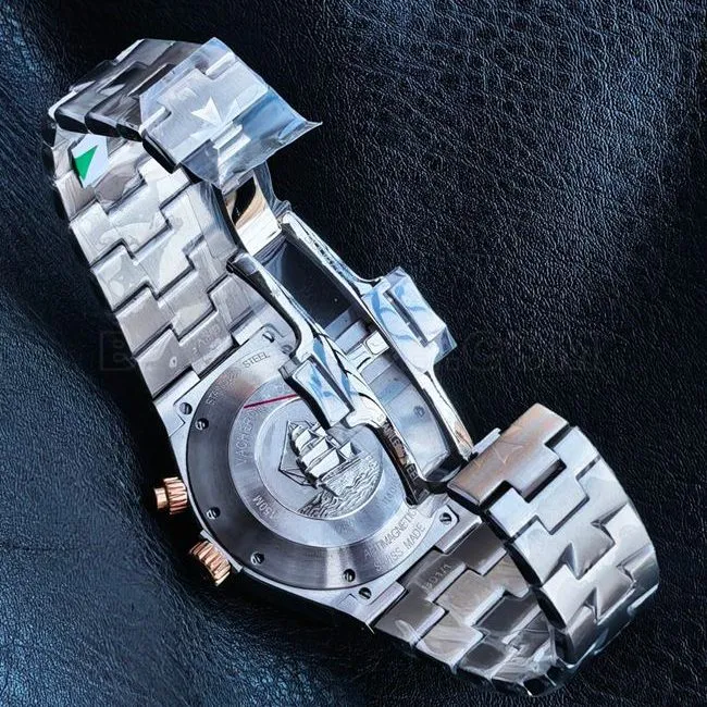 top-tier watch KR factory across the world Vacheron Constantinrose goldblack dial47450clasplive photos