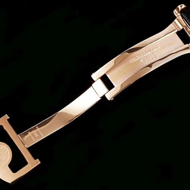 IWCIWCsuper watch Portuguese series annual calendar men's mechanical watch front view