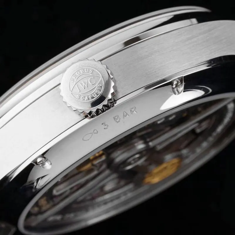 IWCIWC high-quality watch Portuguese series annual calendar men's mechanical watch clasp picture