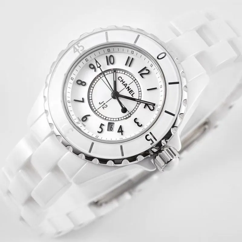 Chaneltop-tierhigh-quality watch J12 series ladies quartz watch side view