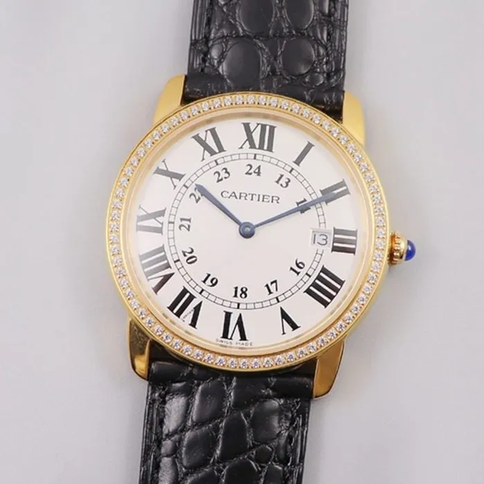 Cartier London series couple watch back cover picture