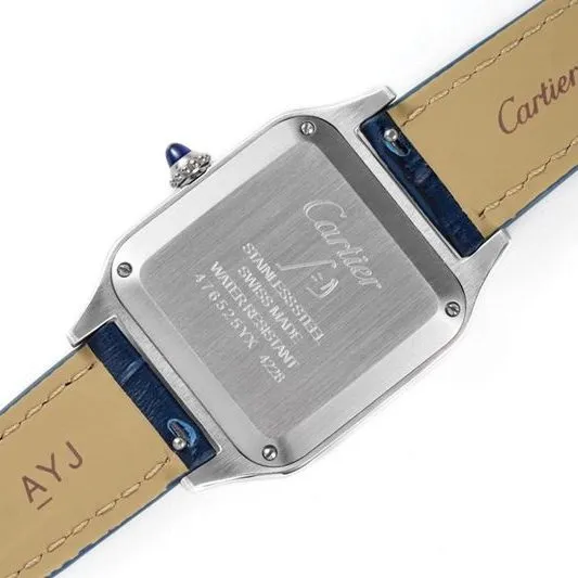 Cartier high-quality watch Cartier Santos SANTOS-DUMONT series WSSA0022 couple watch side view