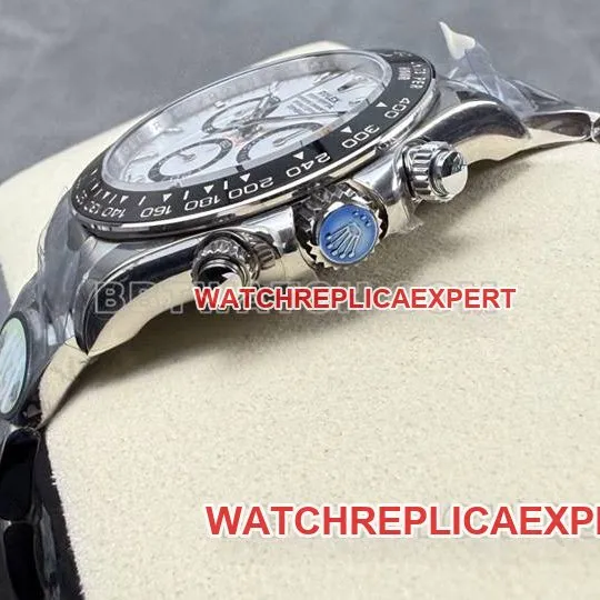 Watches Daytona UFO Factory Rolex White Plate 4131 Mechanical Back Actual Pictures
