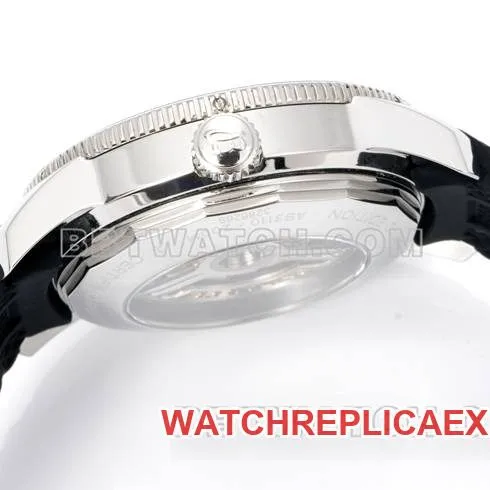 Watch Super Ocean Culture BLS Factory Breitlingblack Dial Rubber Bracelet Caseback Live Photo