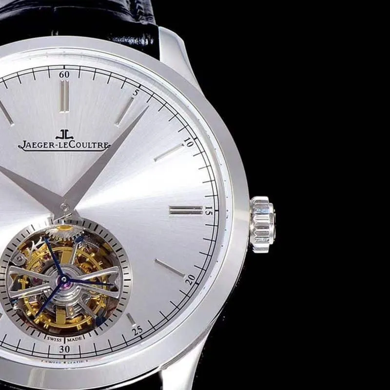 Jaeger-LeCoultrereplica watch master 1662451 series Cal798 automatic genuine tourbillon men's watch clasp picture