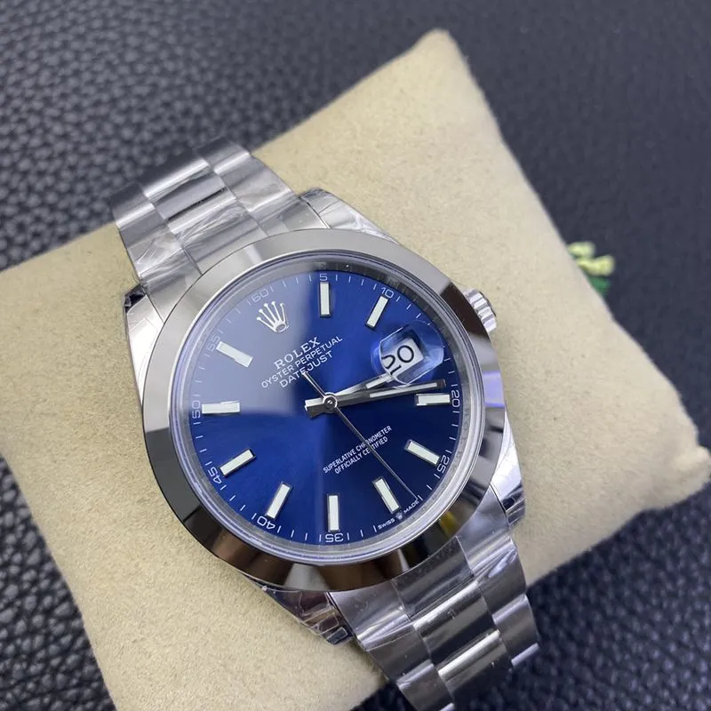 Rolextop-tiersuper watch aperture log series men's mechanical watch back cover picture