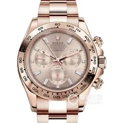 C factory DaytonaRolex1:1replica watch rose gold plate steel bracelet model m116505-0017braceletlive photos