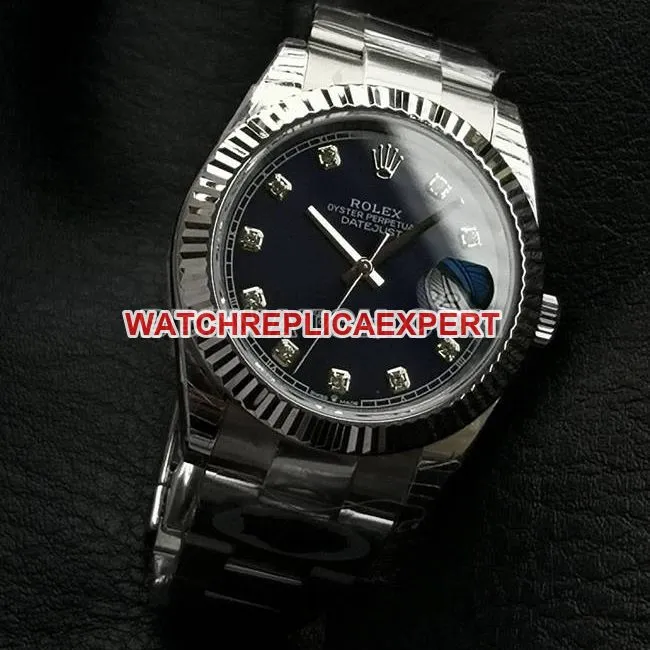 Watch WKD Factory Datejust Rolex 41mm Blue Dial 126331 Front Real Shot