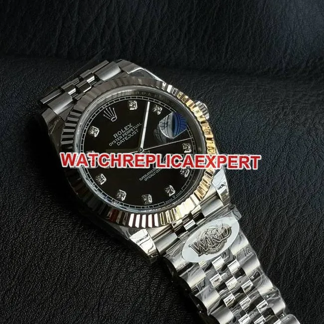 Top watch WKD factory Datejust Rolex 41mm black dial 126331 side real shot photo