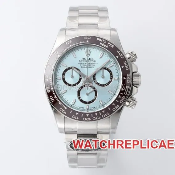 Factory C Rolex Daytonatop-tier 1:1super Ice Landi 4131 steel bracelet side live photo