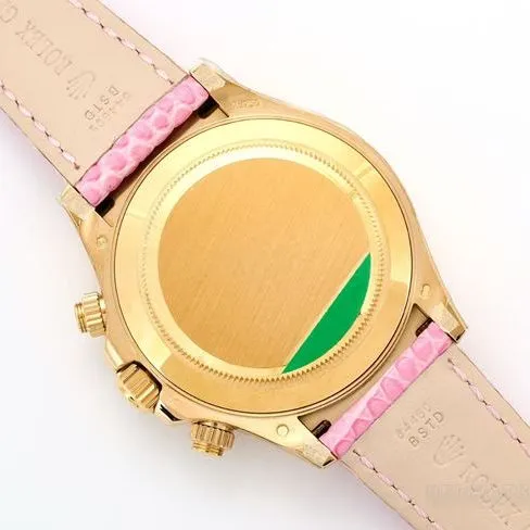 collectible watch Rolex Daytona pink mother-of-pearl disc 116519braceletlive photos