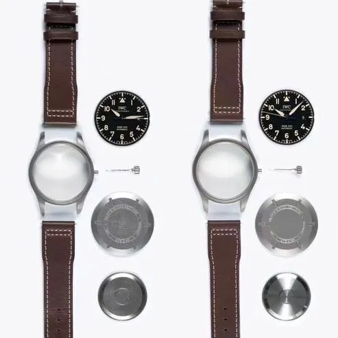 Pilot V7 factory IWC1:1replica watch IW327006 comparison genuine review back comparison picture