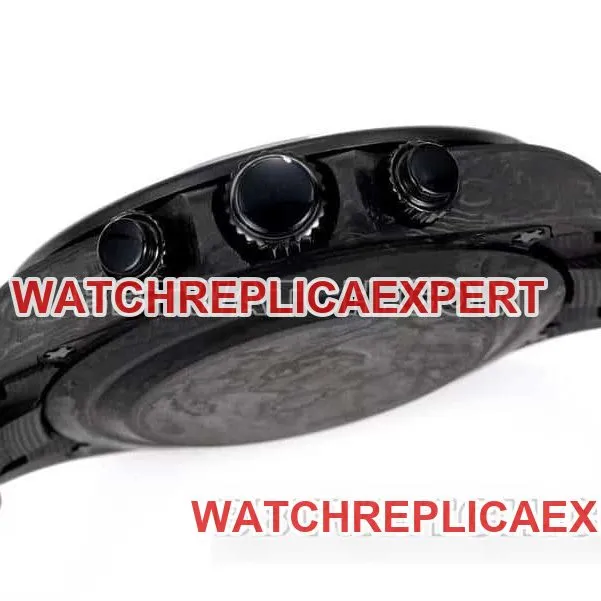 TW factory RolexDaytona1:1super carbon fiber hollow disc color diamond bezelcaseback live photo