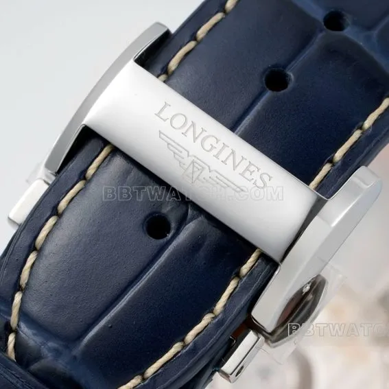 APS factory Longines watchmaking tradition 1:1super cloneblue dialmoon phaseL2.909.4.97.0side live photo