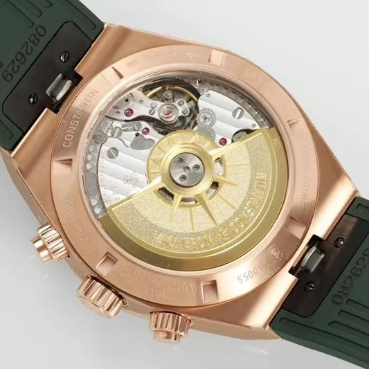 Vacheron Constantintop-tier watch green dial Zonghengsihai V3 upgraded version 41mm rubber strap white steel