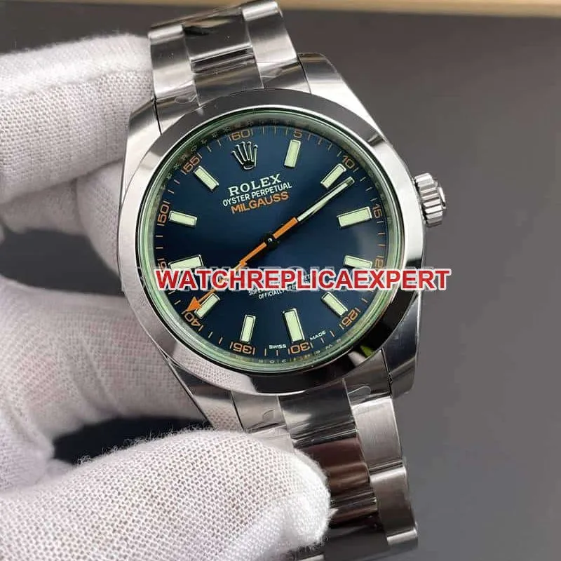 VSRolex grid magnetic type 1:1top-tier replicablue dial116400braceletlive photos