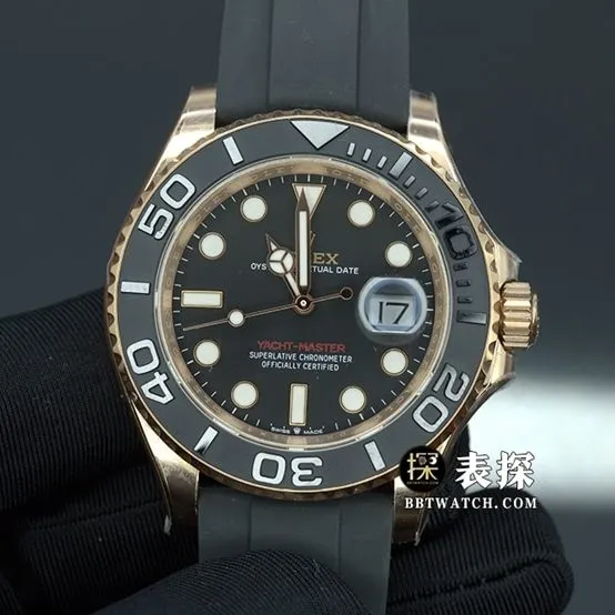 C Yacht Prestige Rolex collectible watches Luminous Black Plate Rubber Model M226658-0001