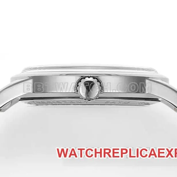 AD factory Longines classic replica1:1super cloneblack dialleather strap model L1.648.4.52.2side live photo