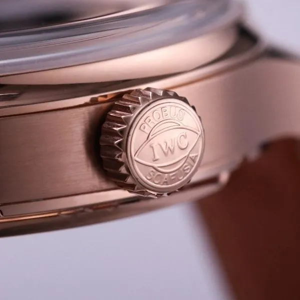 IWC high-quality watch Portuguese series true perpetual calendar complex function watch detail shots
