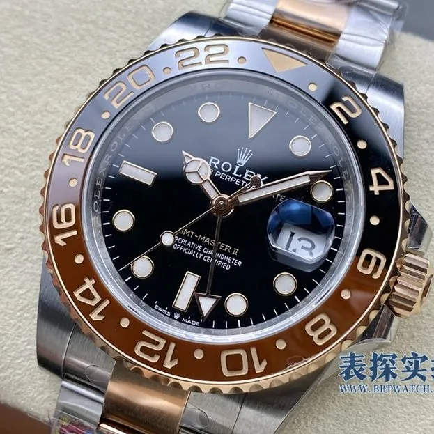 top-tiersuper cloneRolex126711 Sarsaparilla GMT-Masterclasp