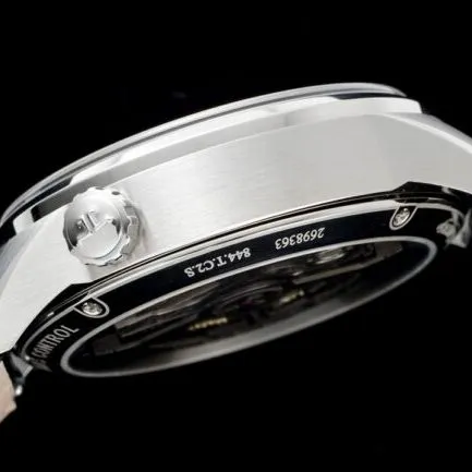 top-tiersuper cloneHKJaeger-LeCoultre Beichen series black dial world time chronograph men's watch side view